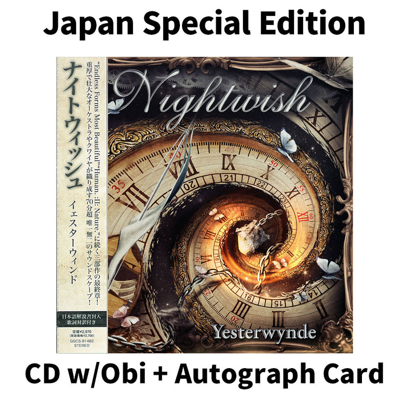 Yesterwynde [CD+Autograph Card]【Japan Special Edition w/ OBI】