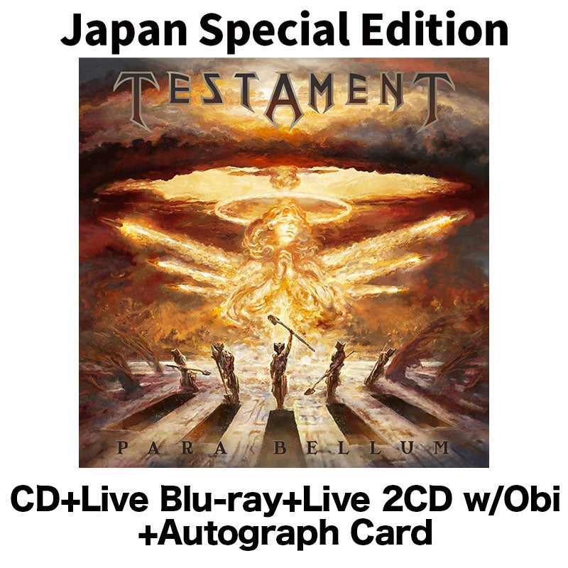 Para Bellum [CD+Live Blu-ray+Live 2CD+Autograph Card]【Japan Edition w /OBI】