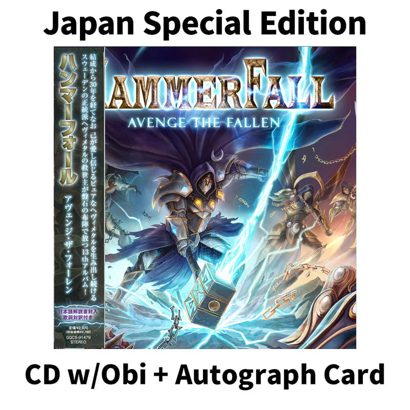 Avenge The Fallen [CD+Autograph Card]【Japan Special Edition w/ OBI】