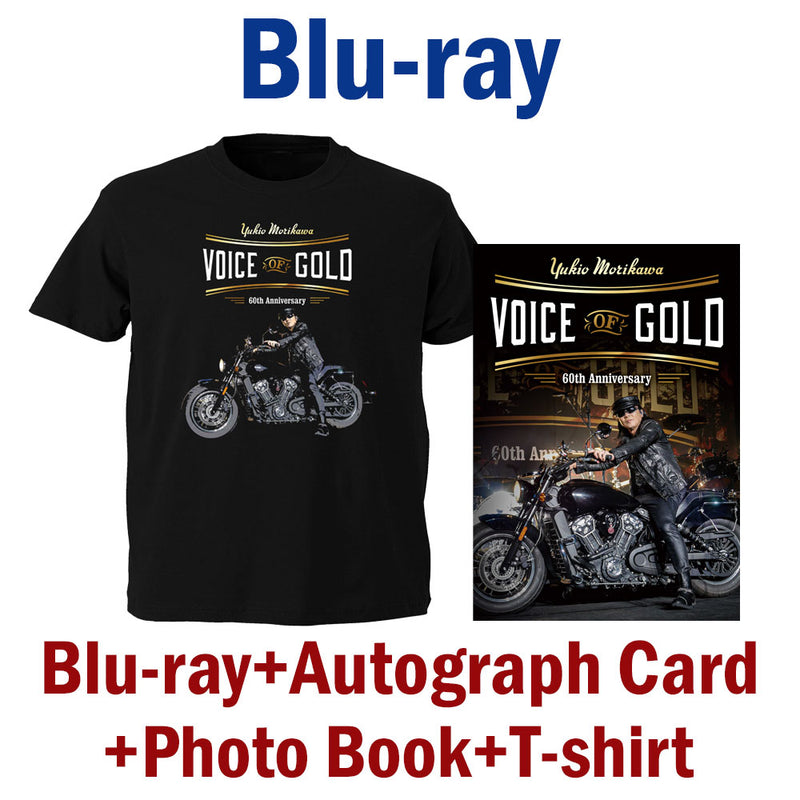 The 60th Anniversary of Yukio Morikawa ーVOICE OF GOLDー [Blu-ray+Autograph Card+Photo Book+T-shirt]【Ward Records Direct Exclusive】