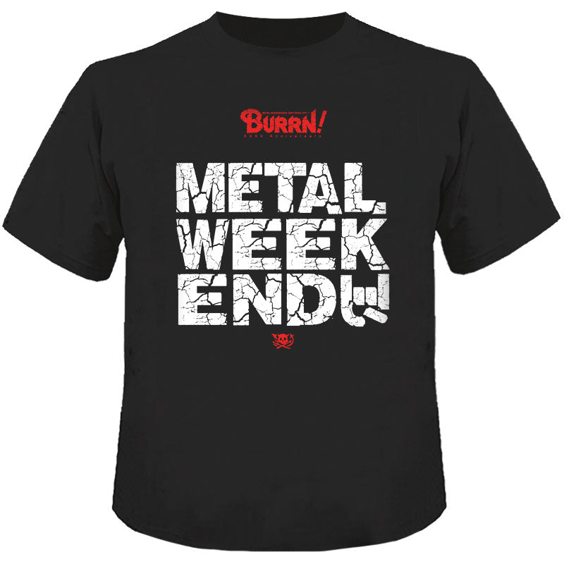 『METAL WEEKEND x BURRN!』Collaboration T-shirt