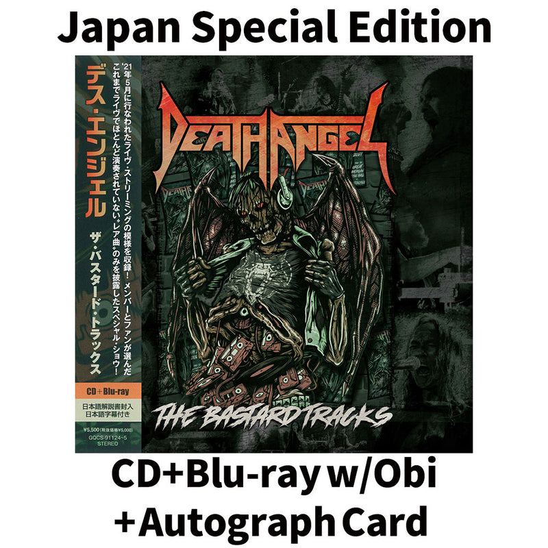 The Bastard Tracks [CD+Blu-ray+Autograph Card]【Japan Edition w/ OBI】