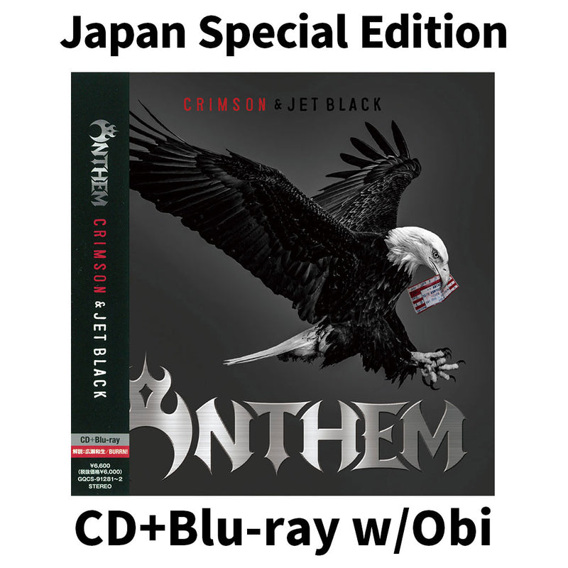 CRIMSON & JET BLACK [CD+Blu-ray]【Japan Special Edition w/ OBI】