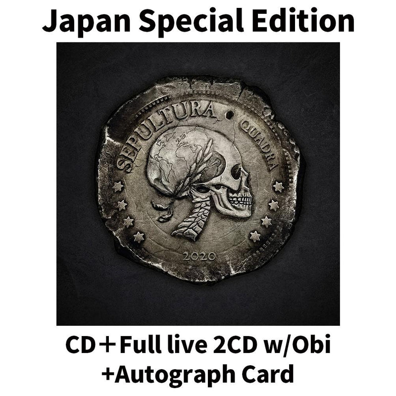 Quadra [CD+2CDs+Autograph Card]【Japan Special Edition w/ OBI】