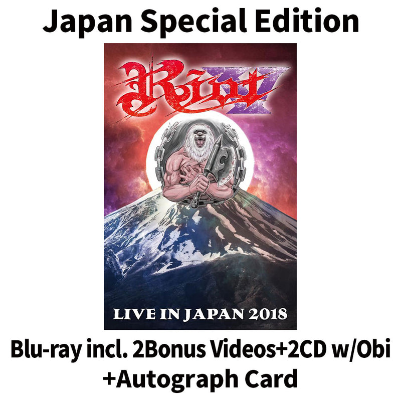 Live In Japan 2018 [Blu-ray+2CDs+Autograph Card]【Japan Special Edition】