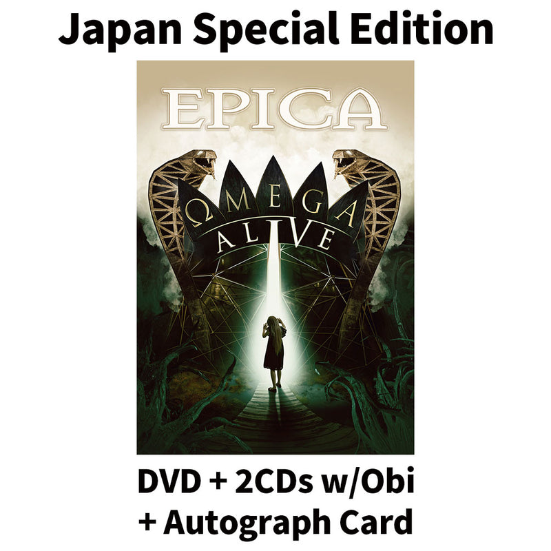 Omega Alive [DVD+2CDs+Autograph Card]【Japan Special Edition w/ OBI】